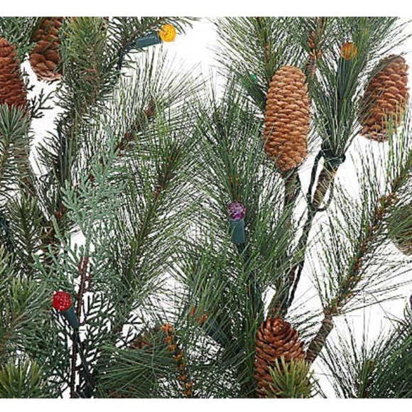 Bethlehem Lights Indoor/'Outdoor 36" Pine Branches/Timer/2 Available/NEW/WAS $50 - Picture 4 of 8